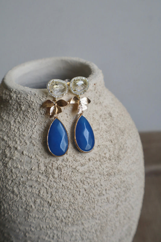 Aros Blanco, Dorado y Azul